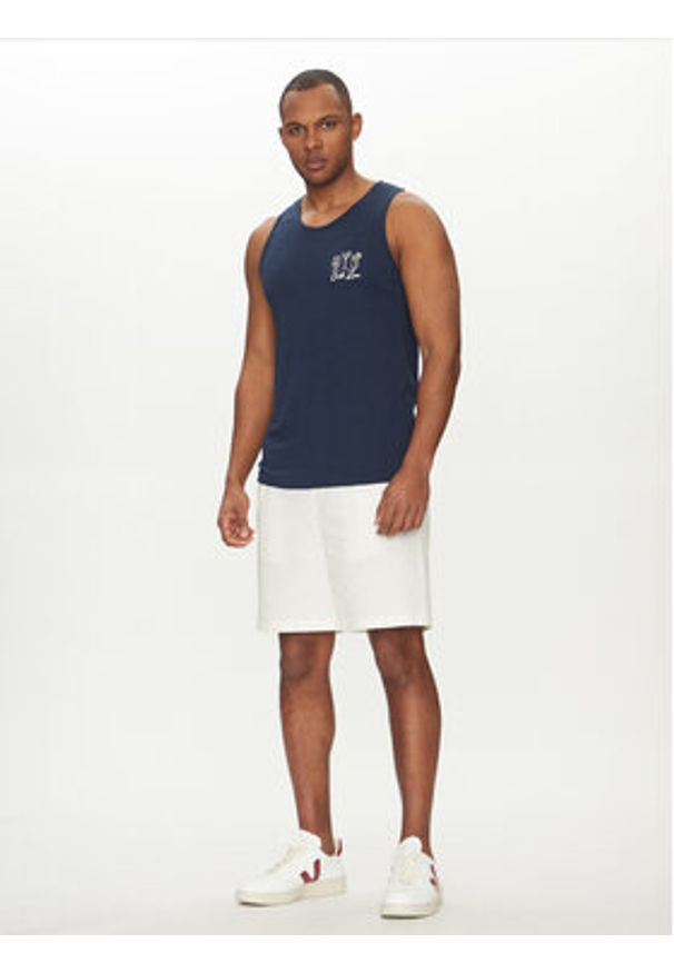 Blend Szorty materiałowe 20718409 Biały Regular Fit. Kolor: biały. Materiał: bawełna