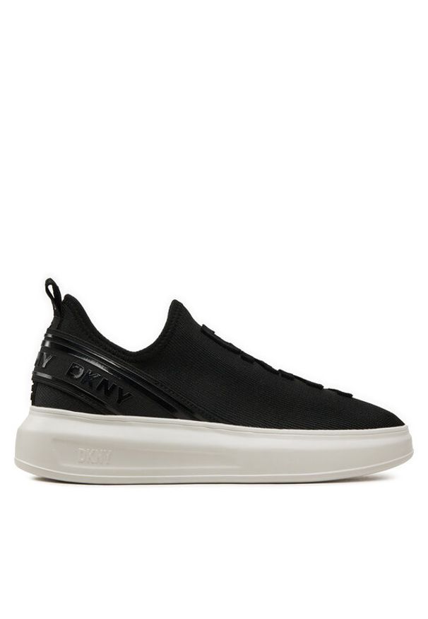 DKNY Sneakersy Jonas K4403462 Czarny. Kolor: czarny. Materiał: materiał