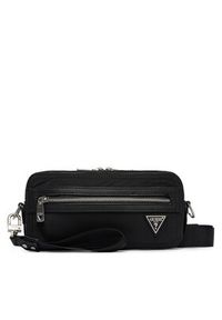 Guess Saszetka HMBENY P6250 Czarny. Kolor: czarny. Materiał: materiał #6