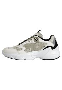 Fila - Kapcie FILA COLLENE 2.0 WMN Beżowy. Kolor: szary. Materiał: syntetyk, tkanina