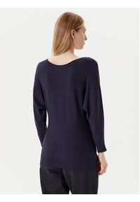 Guess Sweter W5YR22 Z2NQ2 Granatowy Regular Fit. Kolor: niebieski. Materiał: wiskoza #5