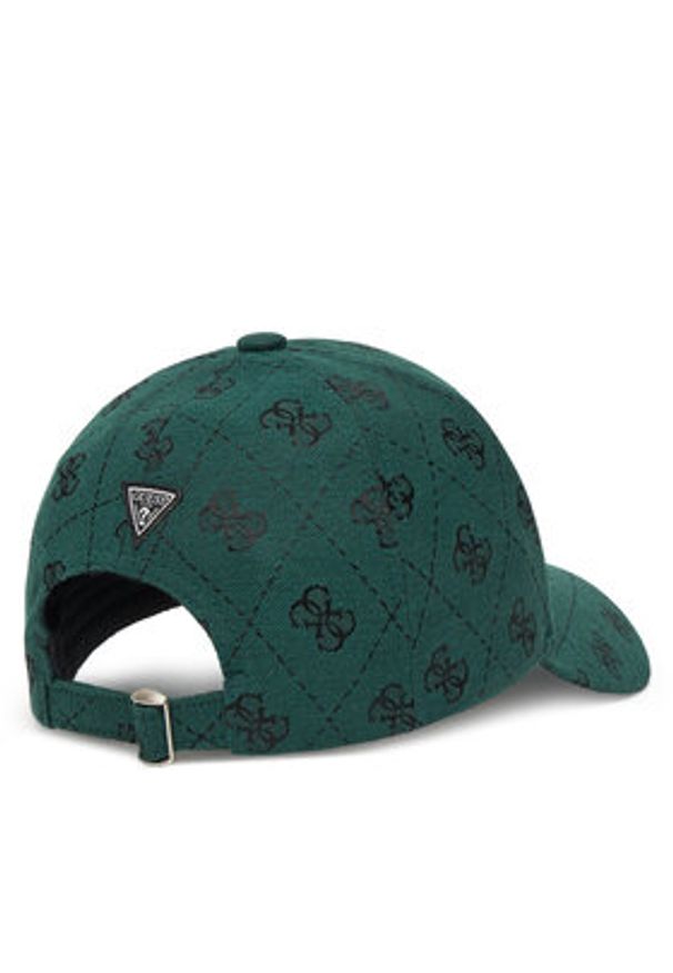 Guess Czapka z daszkiem M5GZ18 WGUE0 Zielony. Kolor: zielony. Materiał: bawełna, materiał