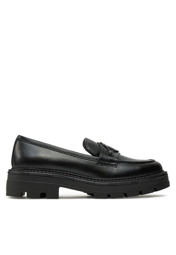 Loafersy Liu Jo. Kolor: czarny