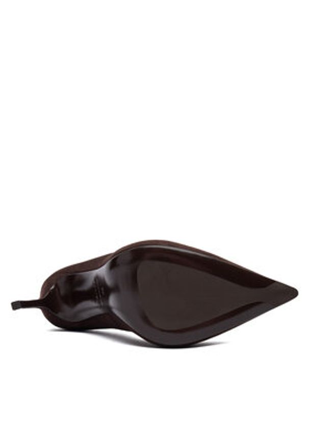 LE SILLA - Le Silla Szpilki 2102R100R1PPVEL Brązowy. Kolor: brązowy. Materiał: zamsz, skóra. Obcas: na szpilce