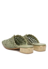 Hispanitas Klapki HV264790 C001 Zielony. Kolor: zielony. Materiał: materiał #2