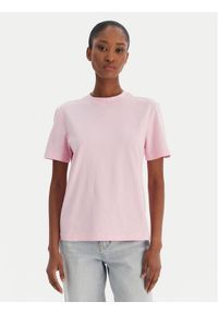 Calvin Klein T-Shirt 20s Classic Logo LV147C857G Różowy Regular Fit. Kolor: różowy. Materiał: bawełna #1