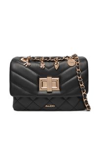 Aldo Torebka Alnilamm 14143905 Czarny. Kolor: czarny. Materiał: skórzane