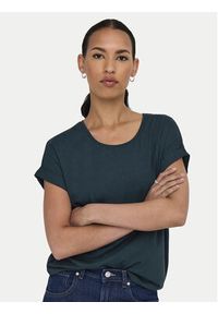 only - ONLY T-Shirt Moster 15106662 Zielony Regular Fit. Kolor: zielony. Materiał: wiskoza