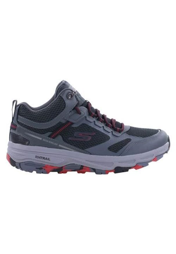 skechers - Buty do chodzenia męskie Skechers GO Run Trail Altitud. Zapięcie: sznurówki. Kolor: szary. Materiał: materiał. Szerokość cholewki: normalna. Sport: turystyka piesza, bieganie