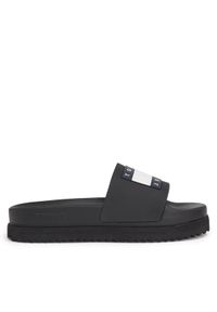 Tommy Jeans Klapki Tjw Elevated Flatform Slide EN0EN02451 Czarny. Kolor: czarny. Materiał: syntetyk #1