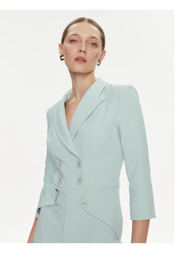 Elisabetta Franchi Kombinezon TU-009-41E2-4421 Zielony Regular Fit. Kolor: zielony. Materiał: syntetyk