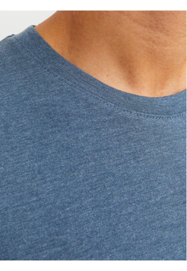 Jack & Jones - Jack&Jones T-Shirt Paulos 12245087 Niebieski Standard Fit. Kolor: niebieski. Materiał: bawełna