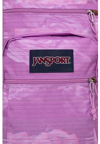 JanSport - Jansport plecak kolor różowy duży wzorzysty. Kolor: różowy. Materiał: poliester #5