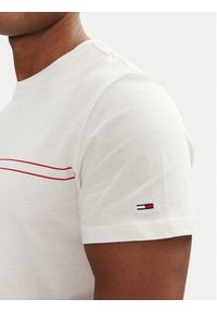 Tommy Jeans T-Shirt Entry Graphic DM0DM20779 Biały Slim Fit. Kolor: biały. Materiał: bawełna #3