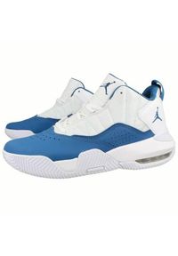 Buty koszykarskie męskie Nike Jordan Stay Loyal. Zapięcie: sznurówki. Kolor: niebieski, wielokolorowy. Materiał: materiał. Szerokość cholewki: normalna