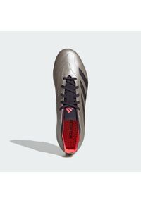 Adidas - Buty Predator League FG. Kolor: wielokolorowy, szary, różowy, czarny. Materiał: materiał