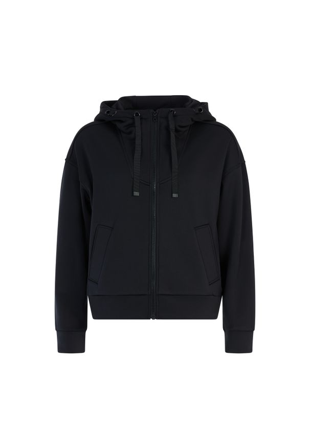 Bluza damska z kapturem Protest Face. Typ kołnierza: kaptur. Kolor: czarny