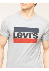 Levi's® T-Shirt Sportswear Logo Graphic 39636-0002 Szary Regular Fit. Kolor: szary. Materiał: bawełna #4