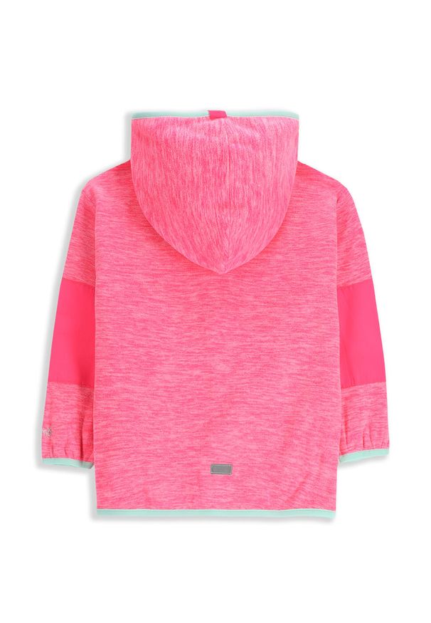 Polar turystyczny dziewczęcy bluza rozpinana Lemon Explore ZL5. Kolor: różowy. Materiał: poliester. Sport: turystyka piesza