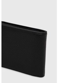 Emporio Armani portfel skórzany męski kolor czarny. Kolor: czarny. Materiał: skóra #4