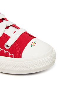 Converse Trampki Chuck Taylor All Star Embroidered Flowers A13518C Czerwony. Kolor: czerwony. Materiał: materiał #3