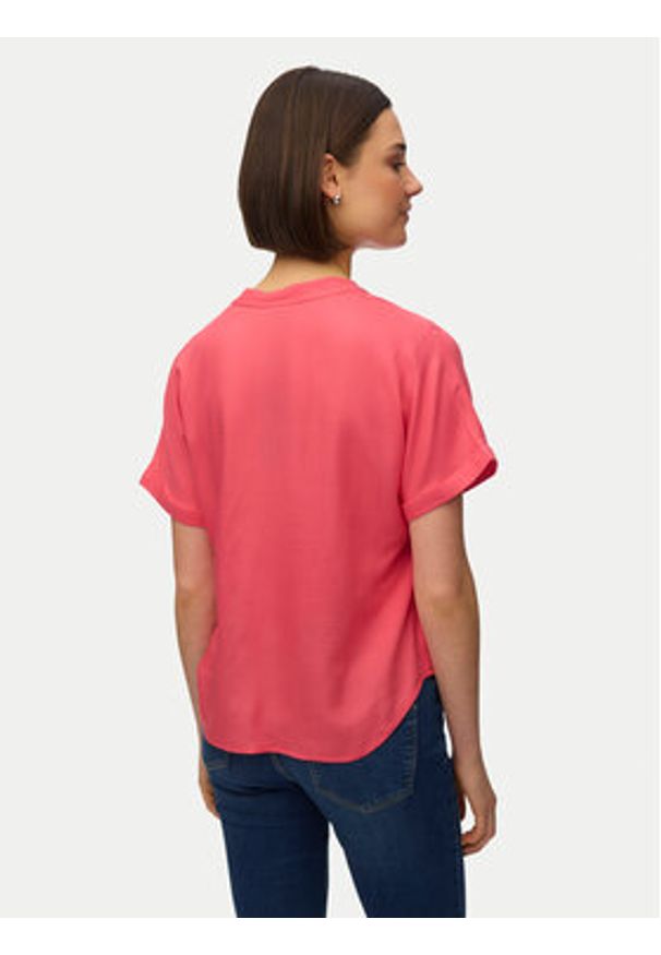 Vero Moda Bluzka Beauty 10279697 Różowy Regular Fit. Kolor: różowy. Materiał: wiskoza