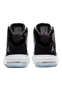 Buty Nike Jordan Max Aura M AQ9084-011 białe. Okazja: na co dzień. Kolor: biały. Materiał: materiał, skóra. Szerokość cholewki: normalna #2