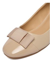 Lasocki Czółenka CEO-HMS19028-2 Beżowy. Kolor: beżowy. Materiał: materiał #5