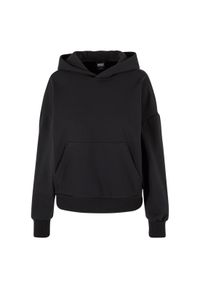 Bluza damska z kapturem Urban Classics Cozy Oversize. Typ kołnierza: kaptur. Kolor: czarny. Materiał: poliester, bawełna #1