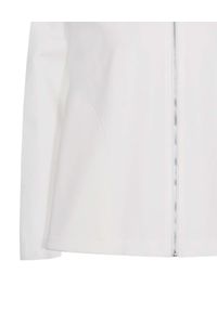 CUORI e PICCHE - Biała bluza z kapturem Uno. Typ kołnierza: kaptur. Kolor: biały. Materiał: materiał. Długość rękawa: długi rękaw. Długość: długie