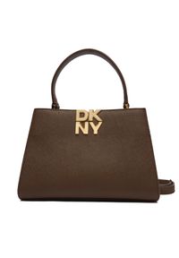Torebka DKNY. Kolor: brązowy