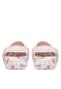 Crocs Klapki Classic Marbled Clog 206867 Różowy. Kolor: różowy