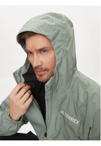 Adidas - adidas Kurtka outdoor Terrex Multi 2L IN4771 Zielony Regular Fit. Kolor: zielony. Materiał: syntetyk. Sport: outdoor #3