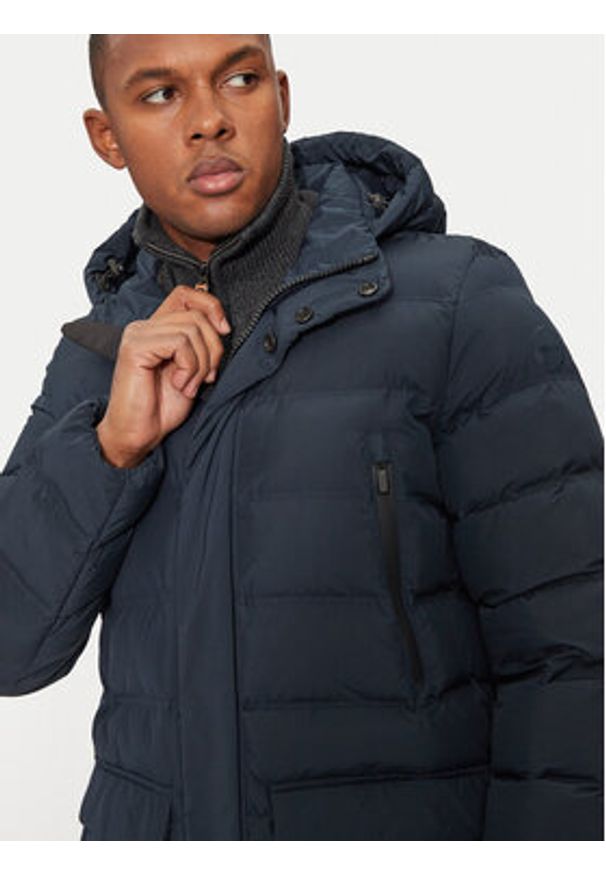Geox Kurtka zimowa M4628L T3128 F1624 Granatowy Regular Fit. Kolor: niebieski. Materiał: syntetyk. Sezon: zima