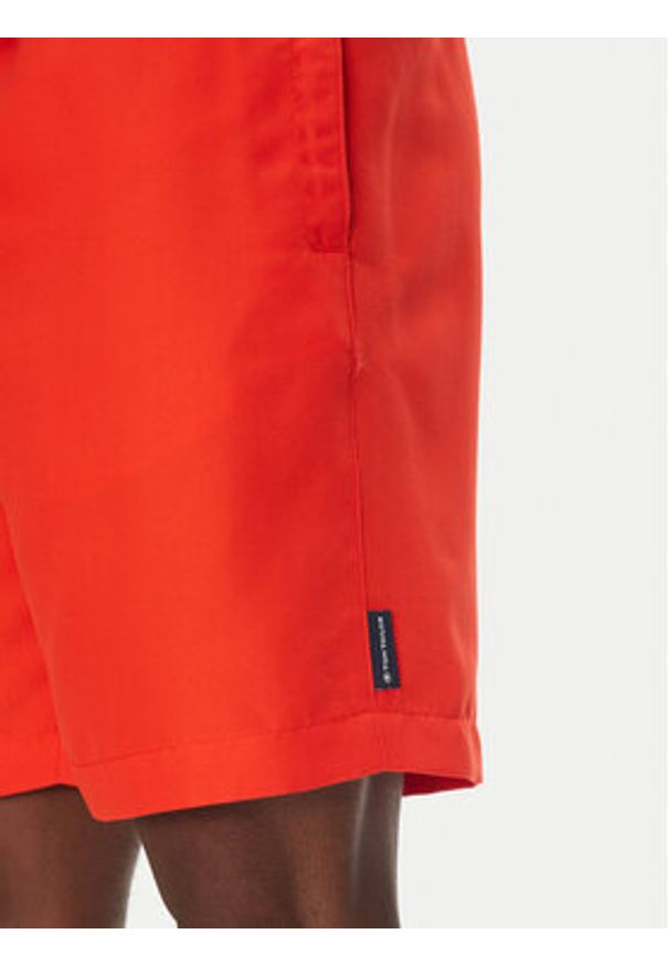 Tom Tailor Szorty kąpielowe 1045069 Czerwony Regular Fit. Kolor: czerwony. Materiał: syntetyk