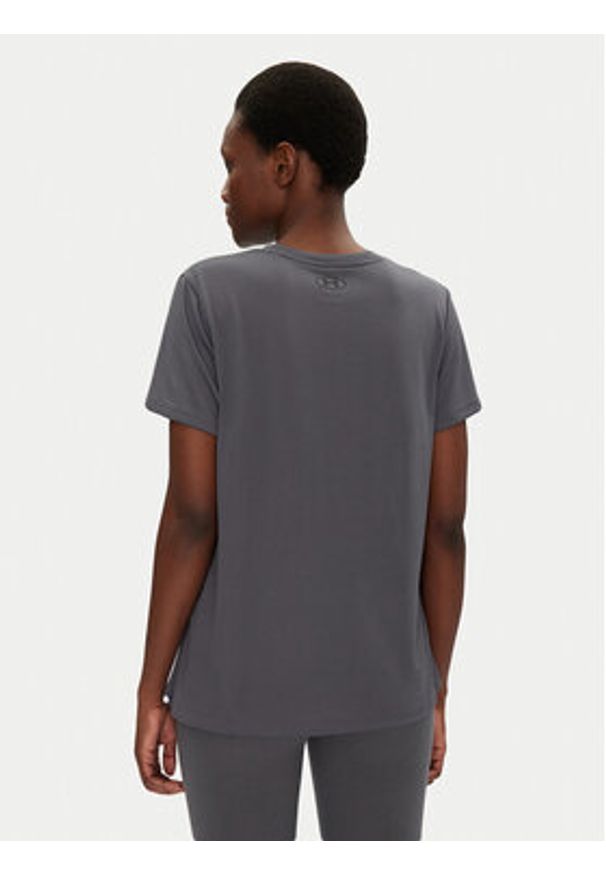 Under Armour Koszulka techniczna Rech SSC 1384231 Szary Relaxed Fit. Kolor: szary. Materiał: syntetyk