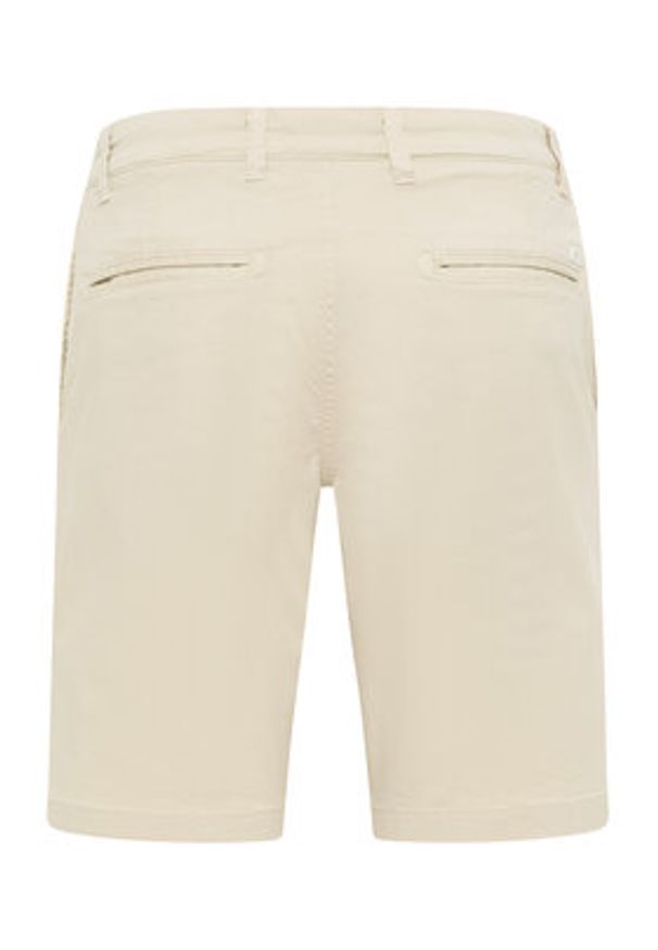 Mustang Szorty materiałowe Amsterdam 1016450 Beżowy Slim Fit. Kolor: beżowy. Materiał: bawełna