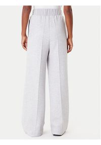 Adidas - adidas Spodnie dresowe Off Placed 3-Stripes KA0833 Szary Wide Leg. Kolor: szary. Materiał: bawełna #3
