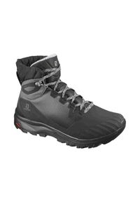 salomon - Buty trekkingowe damskie Salomon Vaya Blaze TS CSWP ocieplane. Kolor: czarny. Styl: sportowy #1