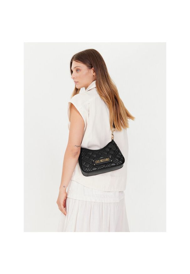 Love Moschino - Torebka LOVE MOSCHINO. Kolor: czarny