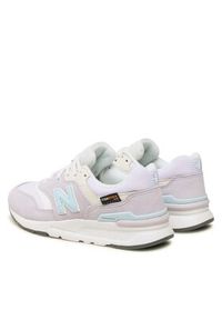 New Balance Sneakersy CW997HSE Fioletowy. Kolor: fioletowy. Materiał: skóra, zamsz