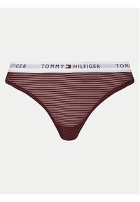 TOMMY HILFIGER - Tommy Hilfiger Komplet 3 par stringów UW0UW05532 Kolorowy. Materiał: syntetyk. Wzór: kolorowy #6