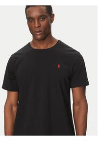 Polo Ralph Lauren T-Shirt Bsr 710680785 Czarny Custom Slim Fit. Typ kołnierza: polo. Kolor: czarny. Materiał: bawełna