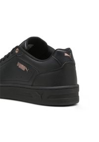 Puma - Sneakersy Court Classy PUMA Black Rose Gold Metallic. Kolor: czarny, szary, wielokolorowy, żółty. Sport: turystyka piesza