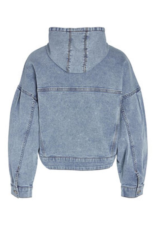 Noisy may - Noisy May Kurtka jeansowa Alviva 27028452 Niebieski Relaxed Fit. Kolor: niebieski. Materiał: jeans, bawełna