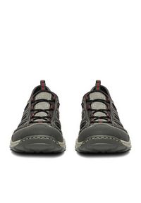 Rieker Sandały CEO-08065-46 Szary. Kolor: szary. Materiał: materiał #3