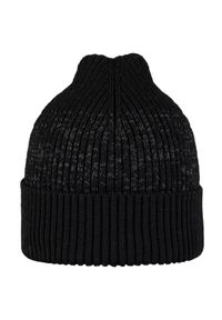 Czapka zimowa Buff Merino Active Beanie - solid black. Kolor: czarny. Materiał: wełna. Sezon: zima. Styl: sportowy