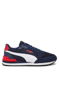 Puma Sneakersy St Runner v4 Mesh Jr 399876 02 Granatowy. Kolor: niebieski. Materiał: zamsz, skóra #1