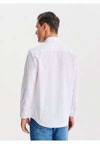 Pako Lorente - PAKO LORENTE – Biała koszula męska. Kolor: biały. Materiał: poliester, bawełna. Długość rękawa: długi rękaw. Długość: długie #3