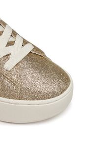 MICHAEL Michael Kors Sneakersy Dottie 43F5DTFS1M Złoty. Kolor: złoty. Materiał: materiał #3